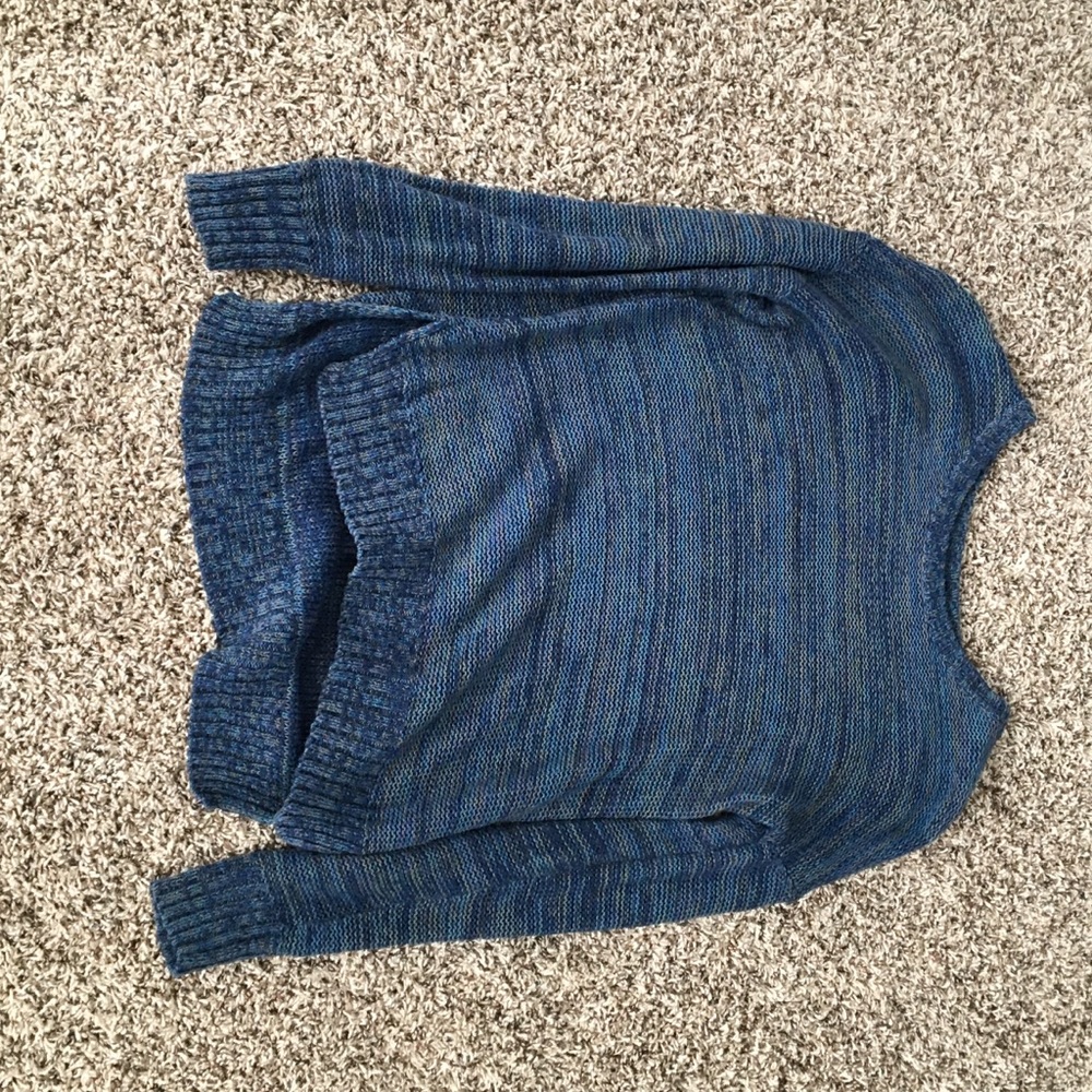 Oversized Bluegreen Sweater